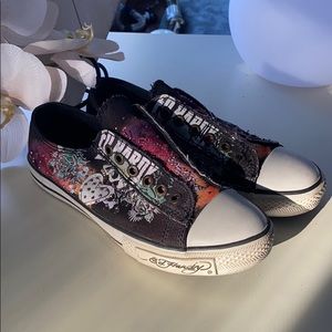 Ed Hardy sneakers size 8